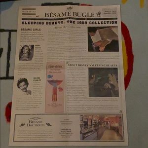 Bésame cosmetics special edition newspaper